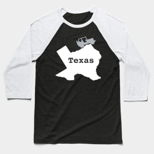 Texas Jeep Baseball T-Shirt